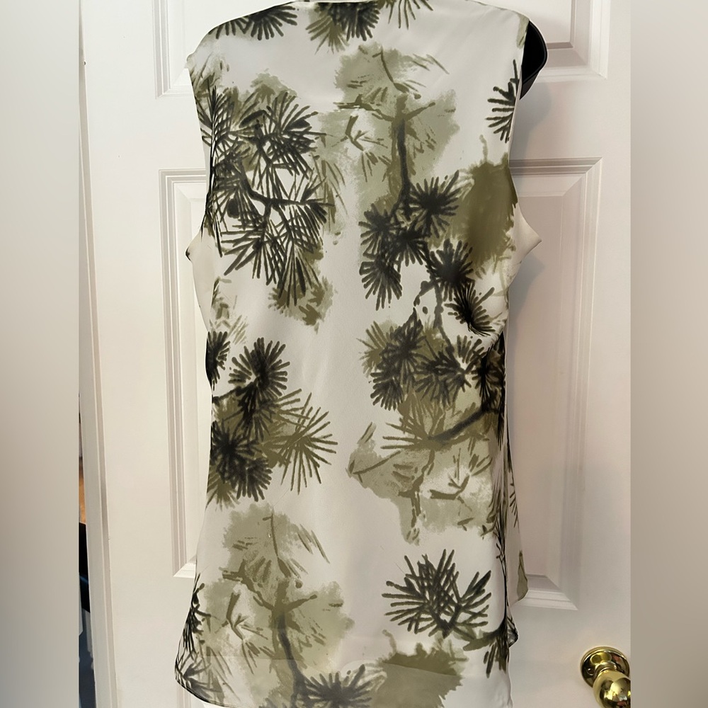 Kenneth Cole NY Draped Sleeveless Blouse - Picture 2 of 5